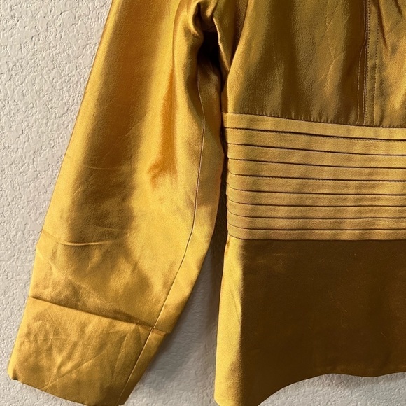 Vintage Sharagano Gold Asian Inspired Blazer - Picture 2 of 7